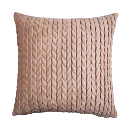 Poduszka dekoracyjna Magic Braid 45x45 pudrowy róż