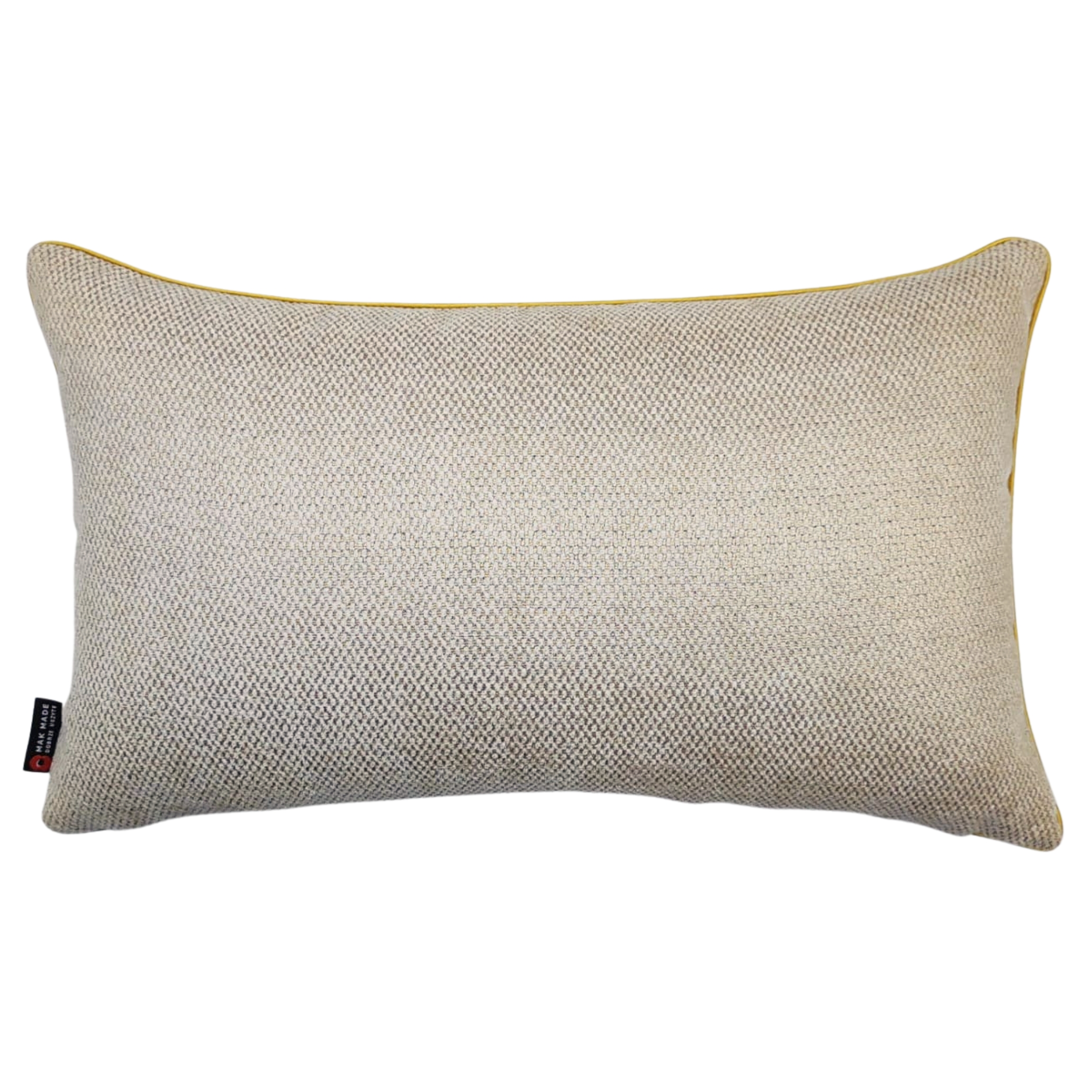 scandi5030bezzlotro Poduszka dekoracyjna Scandi - 30x50 beż złoto - obrazek 1