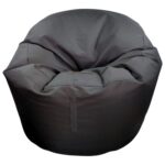 Pufa dwustronna Siesta oxford czarna